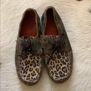 Twisted X Cheetah Driving Mocs